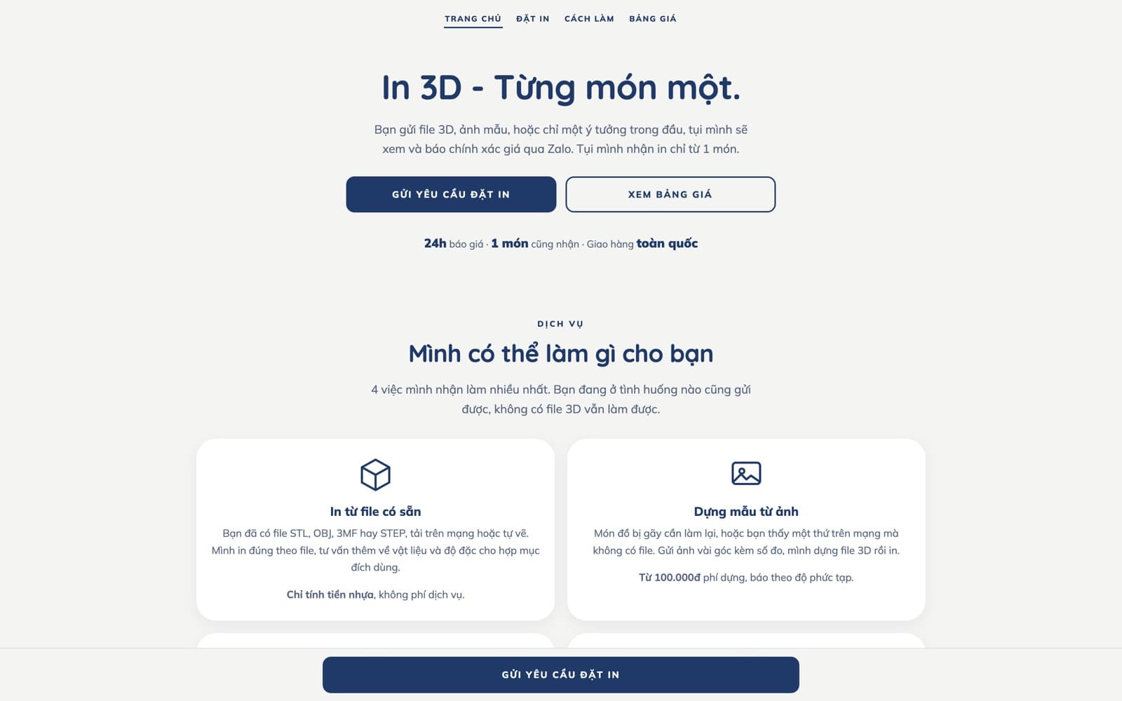Tiệm In Mini